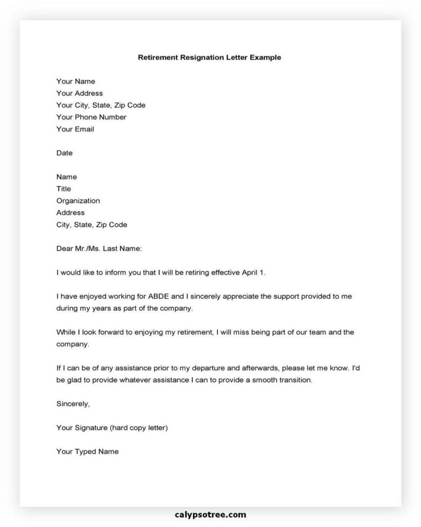 40 Amazing Retirement Announcement Emails & Letters (Free Template ...