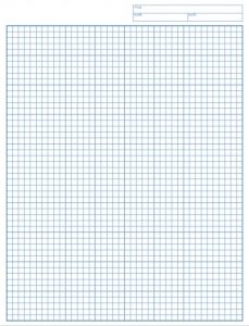 12+ Free Graph Paper Templates To Print ( Word, PDF & Printable ...