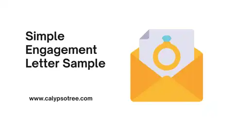 Simple Engagement Letter Sample Presentation